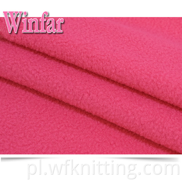 100% Polyester Polar Fleece Fabric